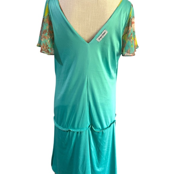 Shelby & Palmer Aqua Dress - Picture 5 of 11